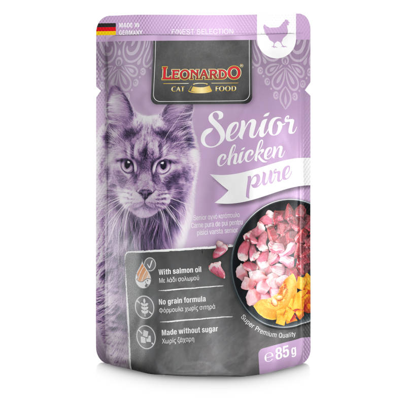Leonardo kaps. Senior Huhn - kuracie 85g